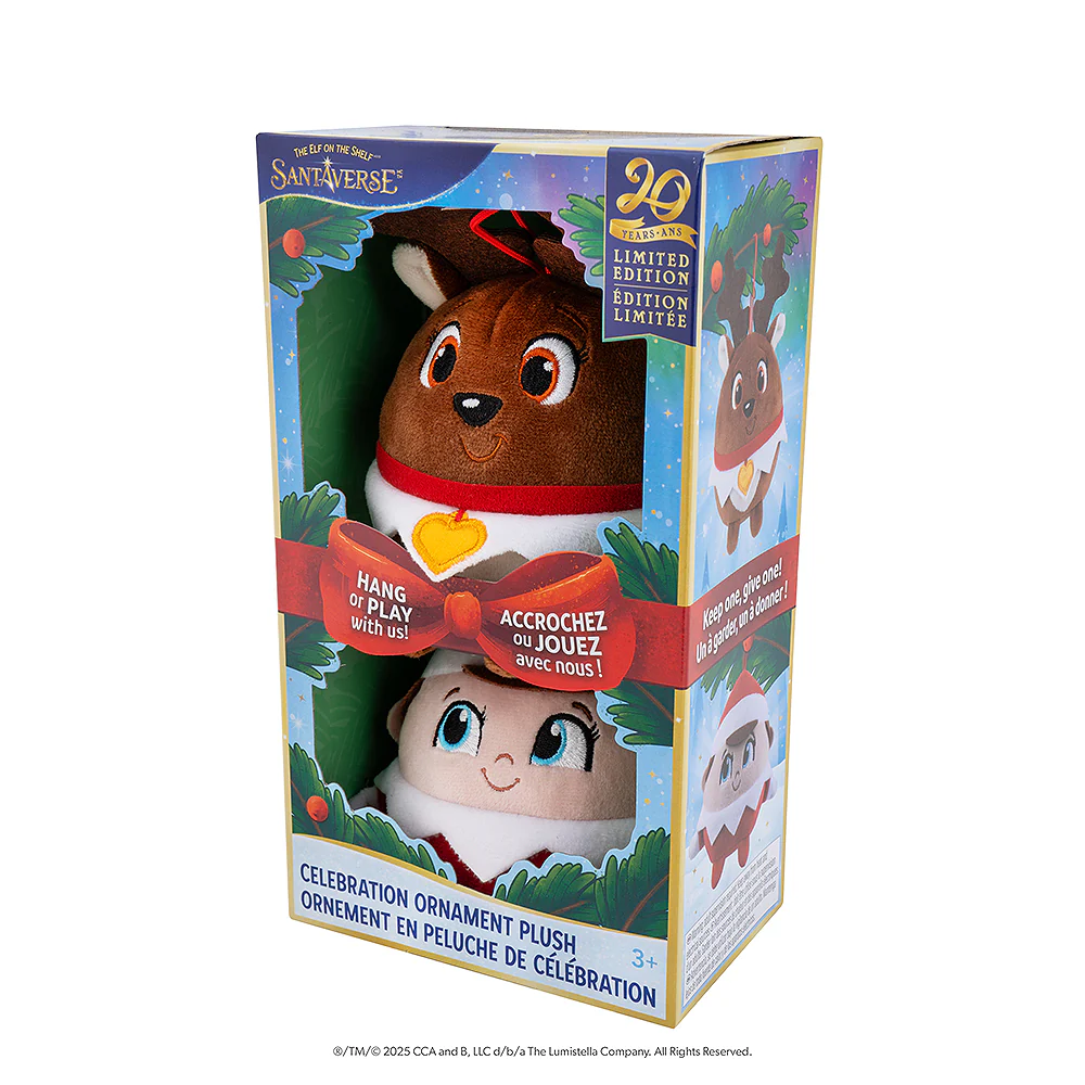 Santaverse™ Celebration Ornament Plush - Image 6
