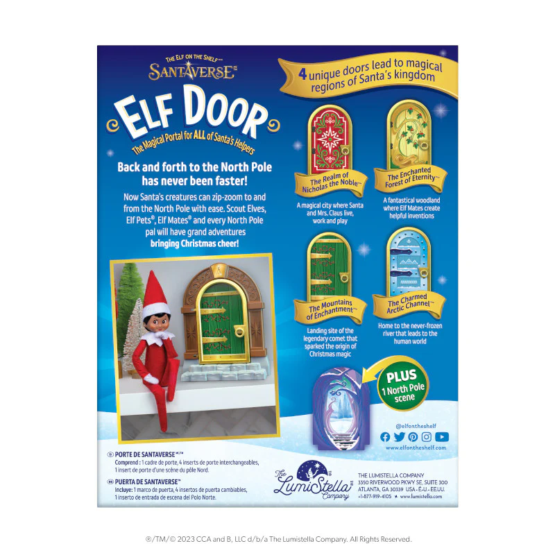 The Elf on the Shelf® Santaverse™ Elf Door - Image 7