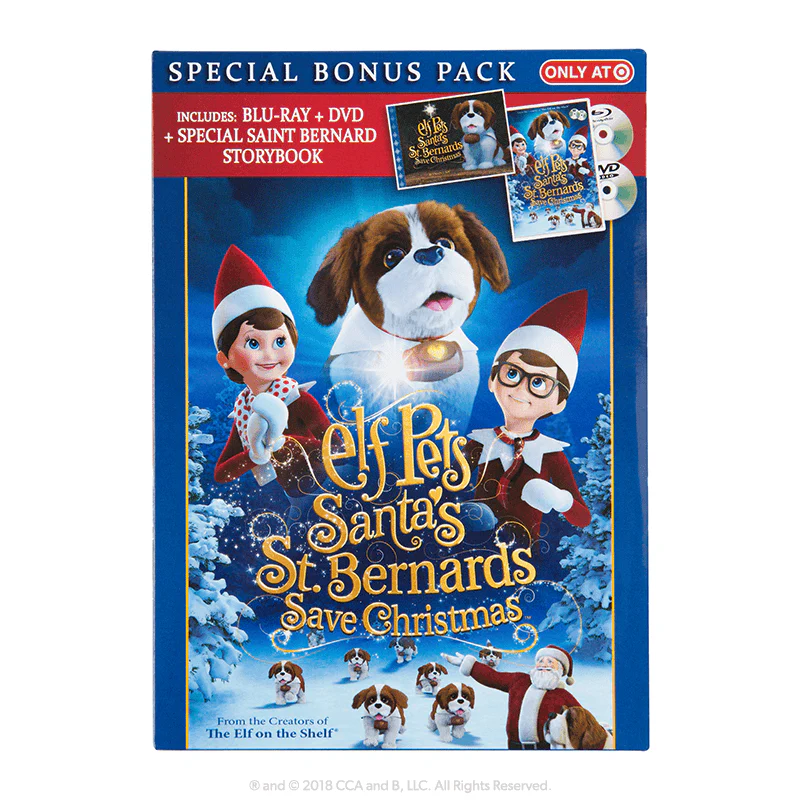 Elf Pets: Santa's St. Bernards Save Christmas Blu-ray + DVD plus Bonus Storybook - Image 3
