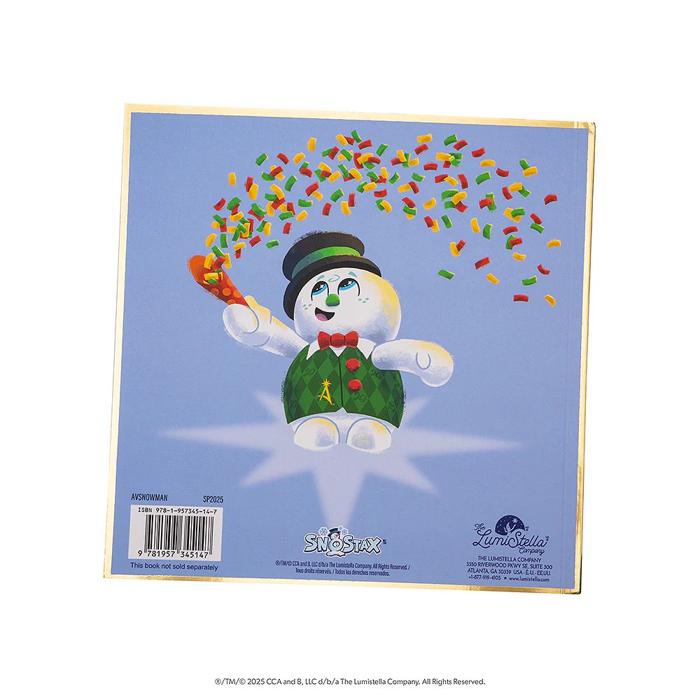 SnoStax™ Razzle the Snowman Plush and Book - Image 10
