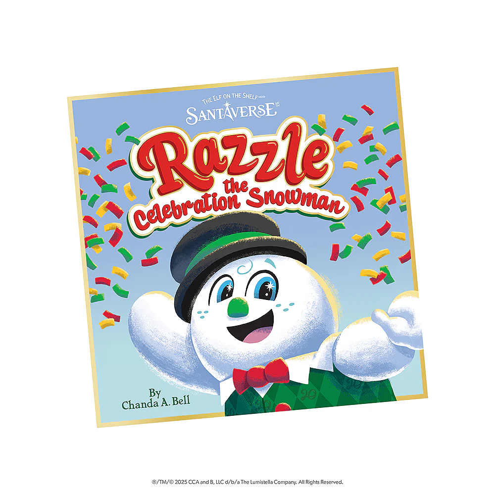 SnoStax™ Razzle the Snowman Plush and Book - Image 9